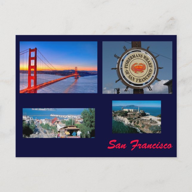 San Francisco Postcard (Front)