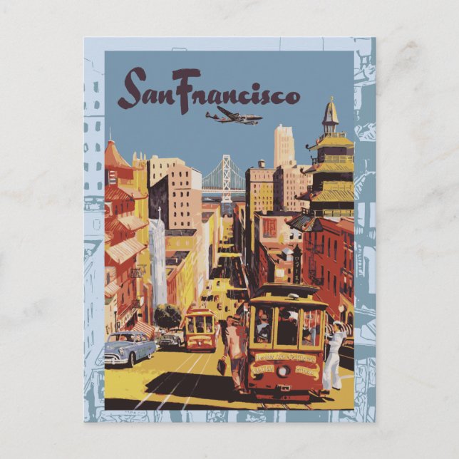 San Francisco Postcard (Front)