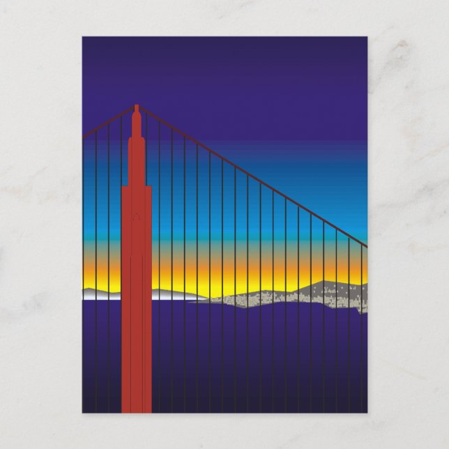 San Francisco Postcard (Front)