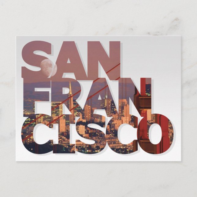San Francisco Postcard (Front)