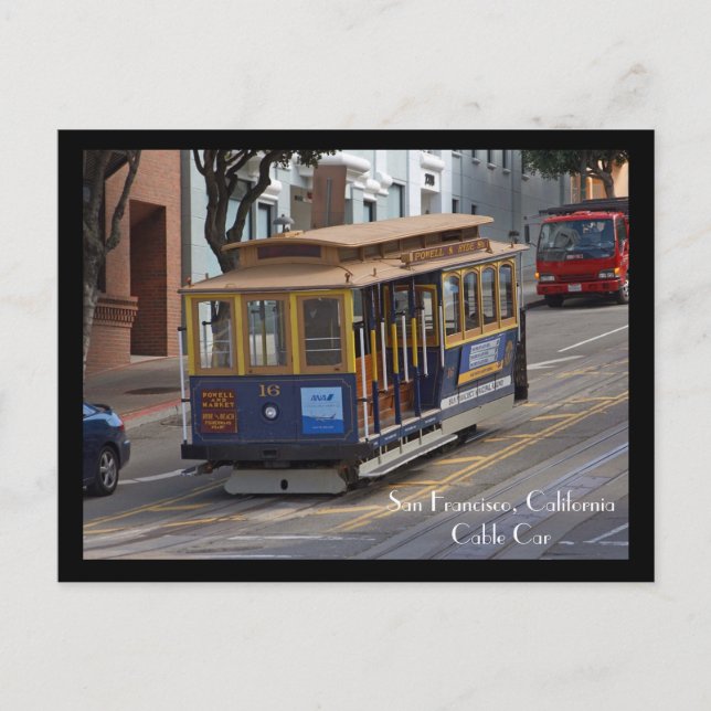 San Francisco Postcard (Front)