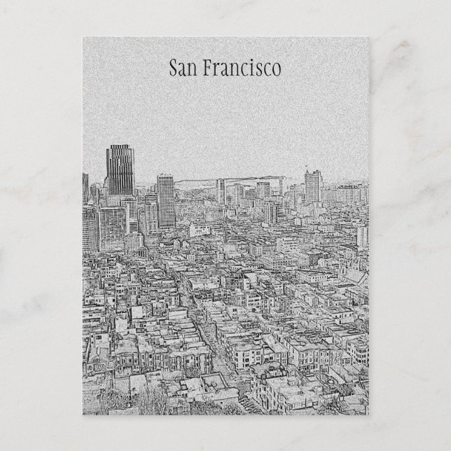 San Francisco! Postcard (Front)