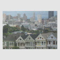 San Francisco Postcard Row City Scene Photography