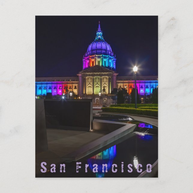 San Francisco Pride Postcard (Front)