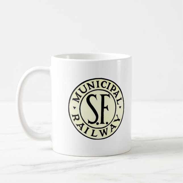 San Francisco Railway Logo Mug (Left)