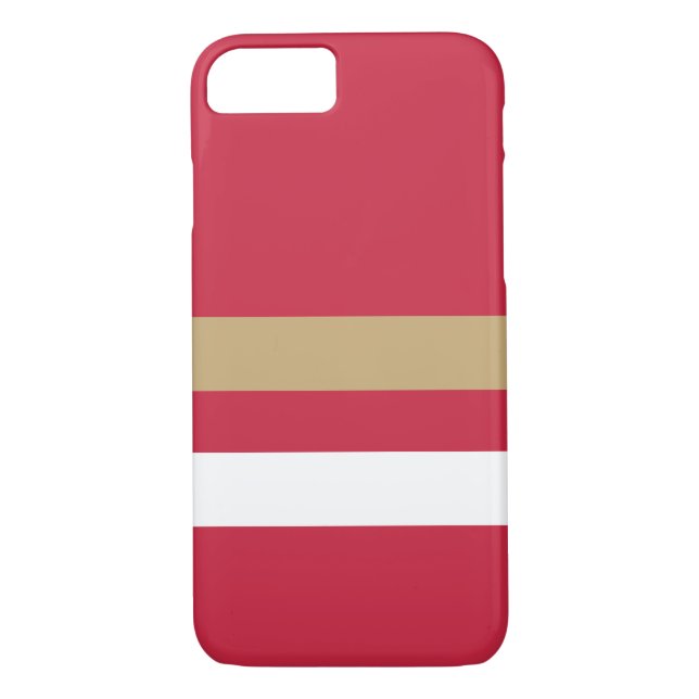 San Francisco Red&Gold Case-Mate iPhone Case (Back)
