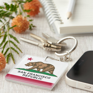 San Francisco Republic  Key Ring