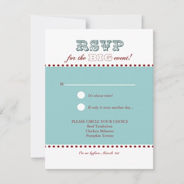 San Francisco Response Card: Cherry Cloud (Front)