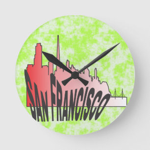 San Francisco Round Clock