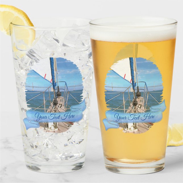 San Francisco Sailing 0869 Beer Glass (Creator Uploaded)