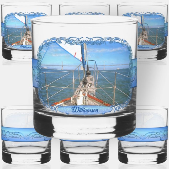 San Francisco Sailing 0869 Whiskey Glass (Creator Uploaded)