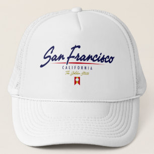 San Francisco Script Trucker Hat