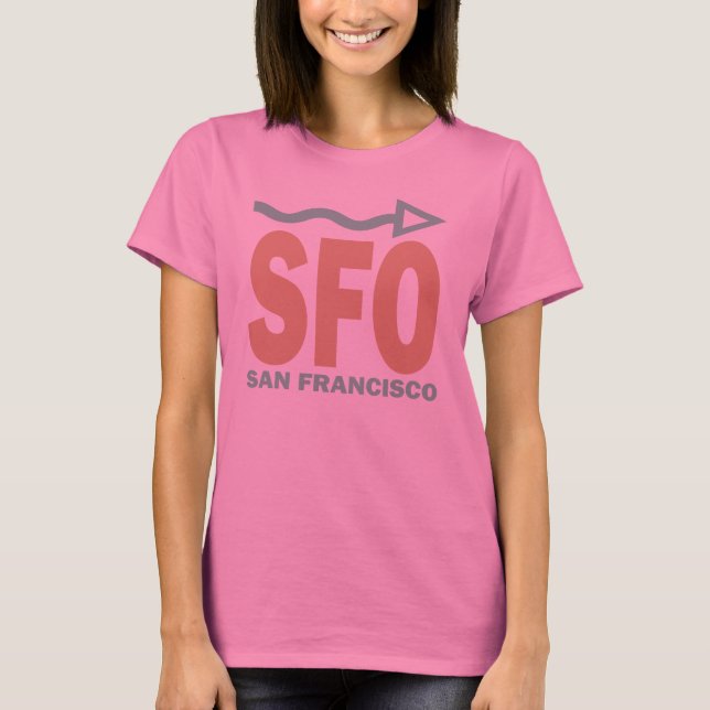 San Francisco SFO T-Shirt (Front)