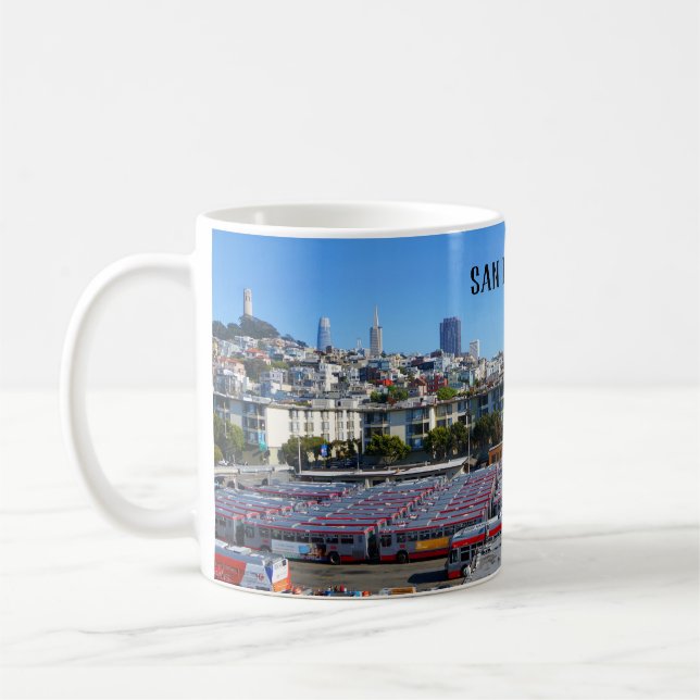 San Francisco Skyline #10 Mug (Left)