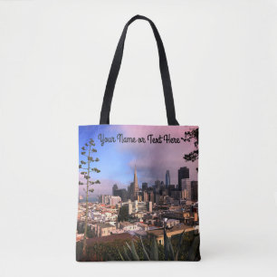 San Francisco Skyline #12 All Over Print Tote Bag