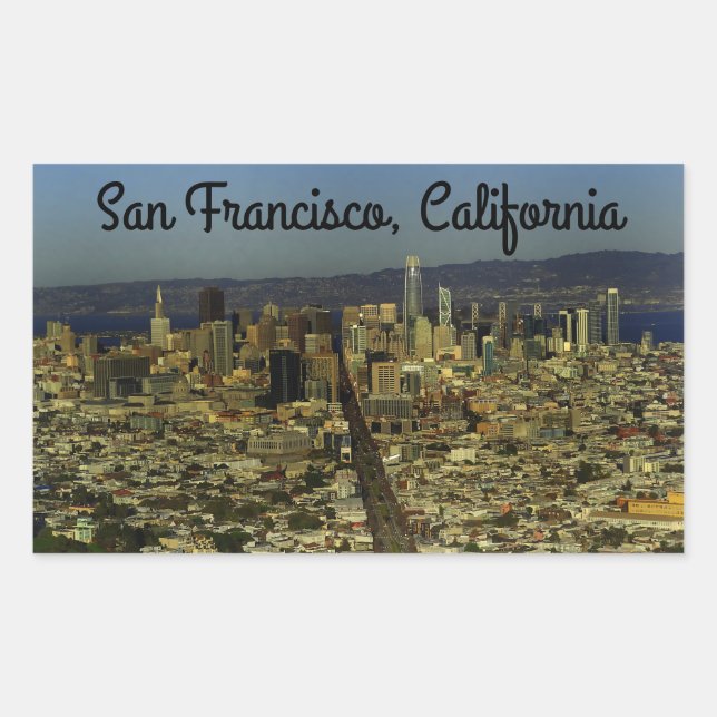 San Francisco Skyline #13-3 Stickers (Front)