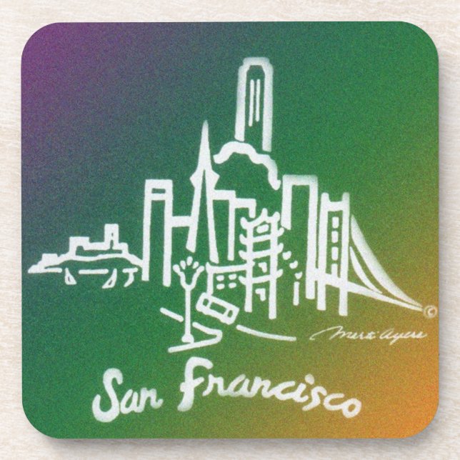 San Francisco Skyline Coaster (Front)