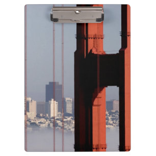 San Francisco Skyline from Golden Gate Bridge. Clipboard
