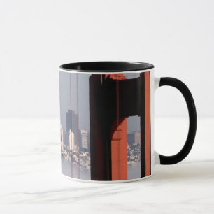San Francisco Skyline from Golden Gate Bridge. Mug