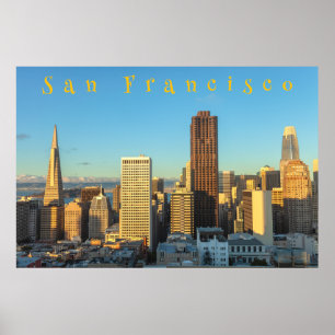 San Francisco Skyline Poster