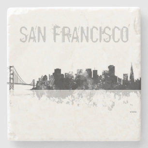 SAN FRANCISCO SKYLINE - Stone Drinks Coaster