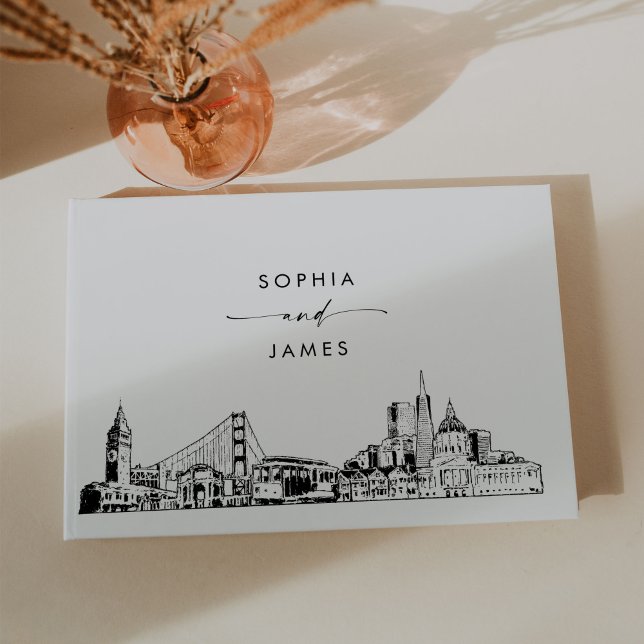 San Francisco Skyline Wedding Guest Book (Creator Uploaded)
