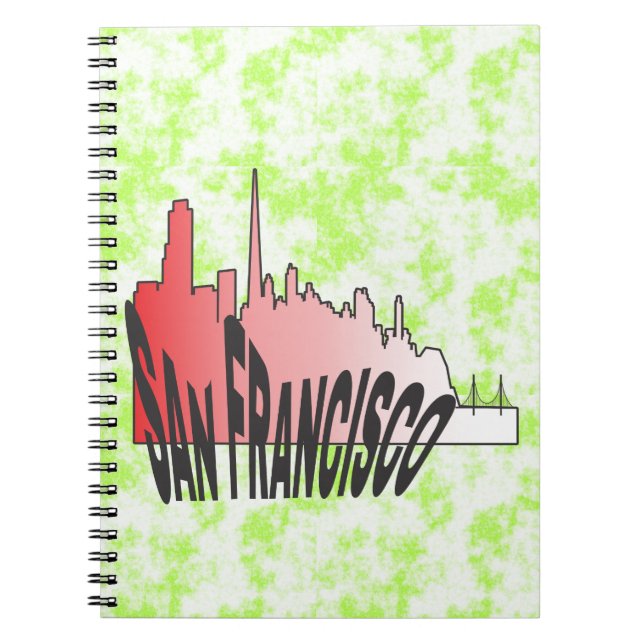 San Francisco Spiral Notebook (Front)