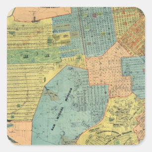 San Francisco Square Sticker