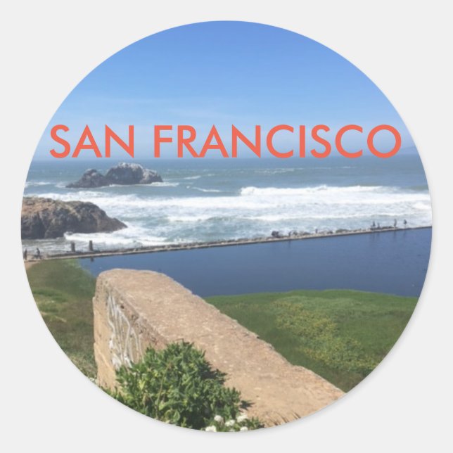 San Francisco Sticker (Front)