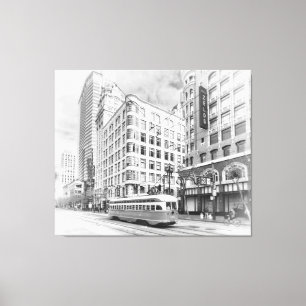 San Francisco Street Canvas Print