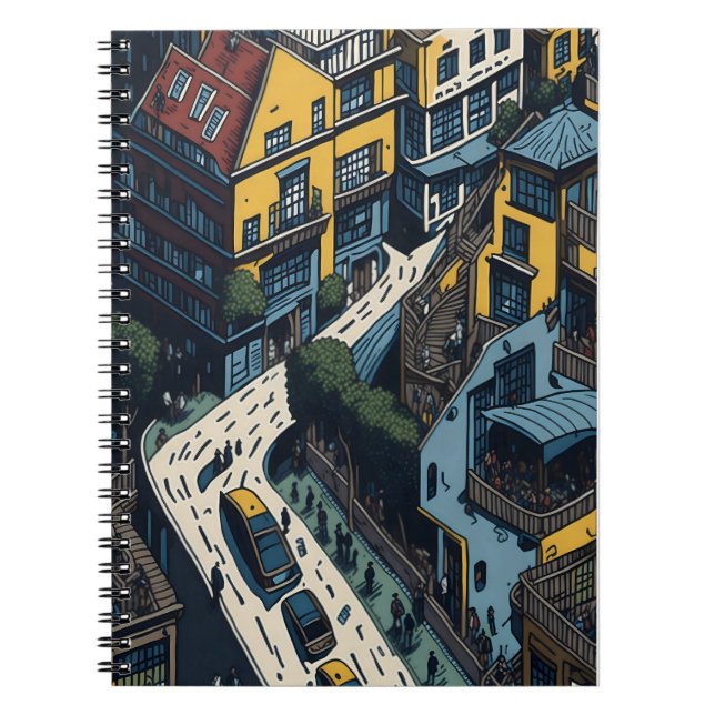 San Francisco Street Notebook (Front)