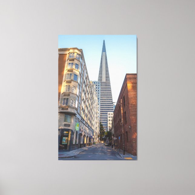 San Francisco Structure Canvas Print (Front)