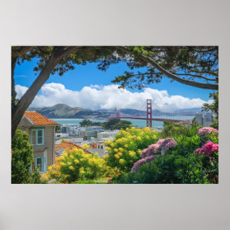 San Francisco summer Poster