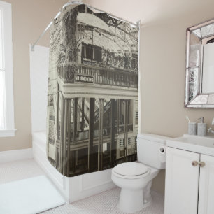 San Francisco Sutro Baths Shower Curtain