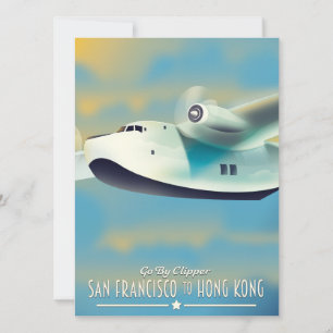 San Francisco to Hong Kong by clipper