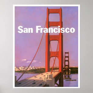 San Francisco travel poster