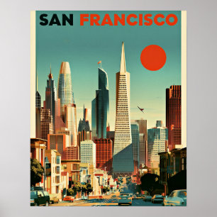 San Francisco Travel Poster