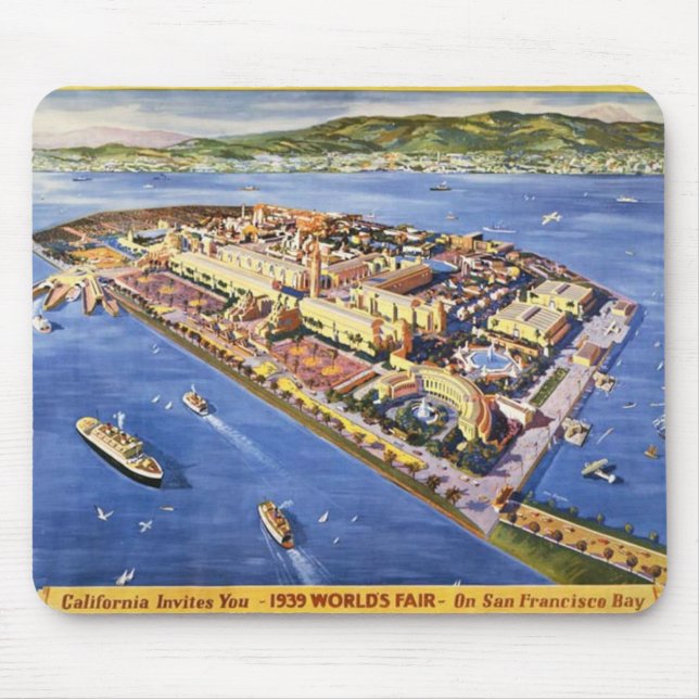San Francisco Treasure Island Mouse Pad (Front)