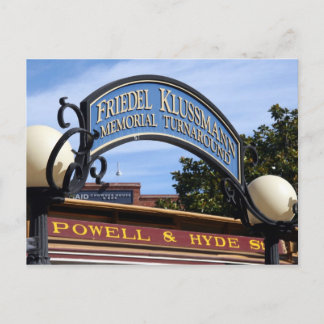 san francisco turnaround postcard