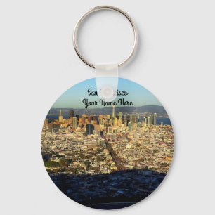 San Francisco Twin Peaks #1 Keychain