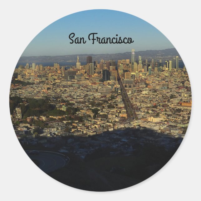 San Francisco Twin Peaks #2 Stickers (Front)