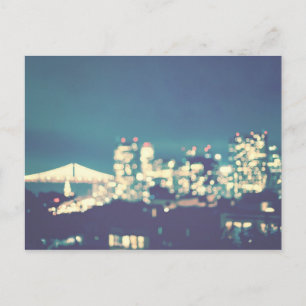 San Francisco Twinkle Original Photograph Postcard