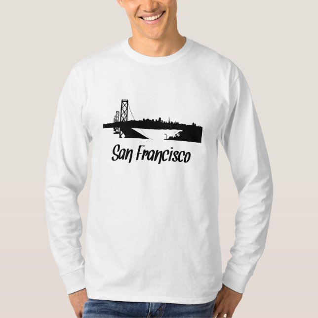 San Francisco Unisex Long Sleeve Tee (Front)