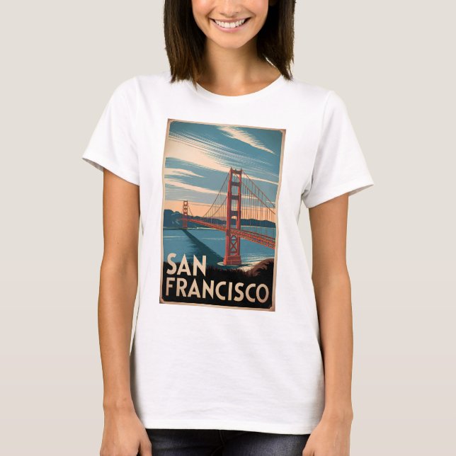 San Francisco USA vintage T-Shirt (Front)