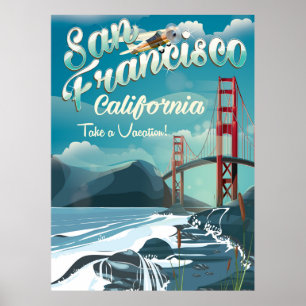 San Francisco Vacation travel poster