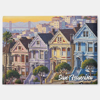 San Francisco Victorian Houses California