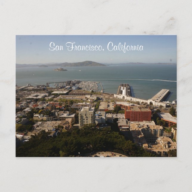 San Francisco View #1 Postcard (Front)