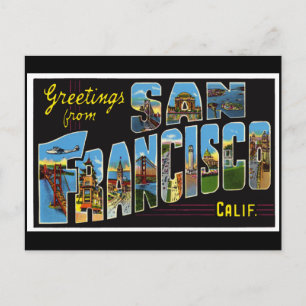 San Francisco Vintage Card
