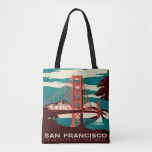 San Francisco Vintage Style Tote bag