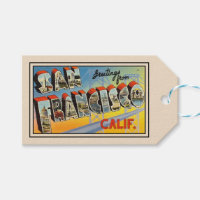 San Francisco Welcome Bag Postcard